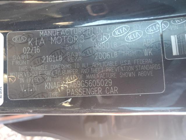 Photo 11 VIN: KNAFX4A69G5605029 - KIA FORTE LX 