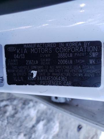 Photo 9 VIN: KNAFX4A6XE5064361 - KIA FORTE LX 