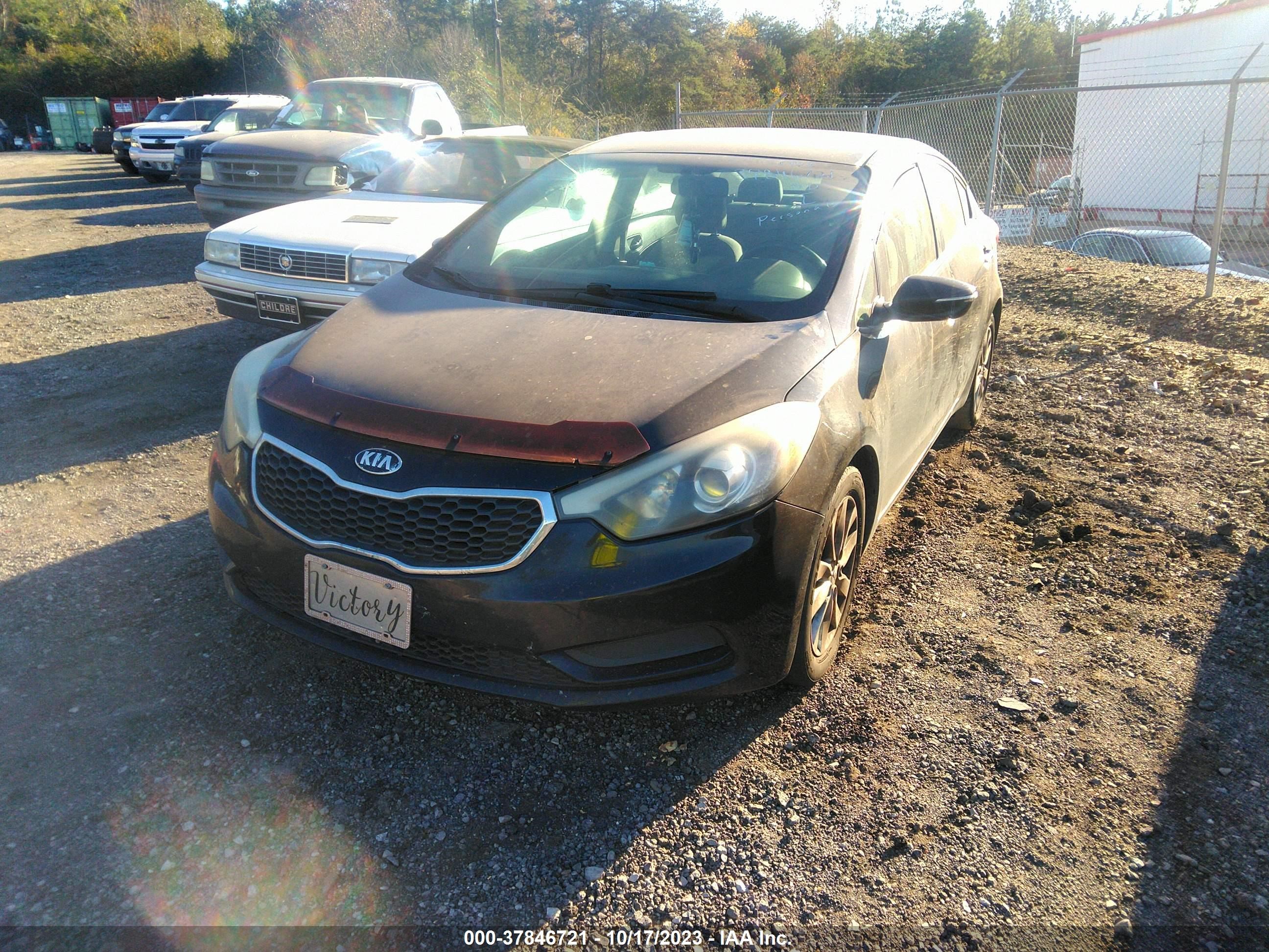 Photo 1 VIN: KNAFX4A6XE5189506 - KIA FORTE 