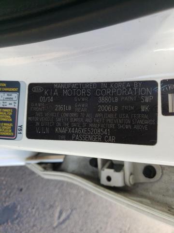 Photo 9 VIN: KNAFX4A6XE5208541 - KIA FORTE LX 