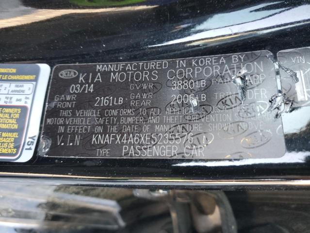 Photo 12 VIN: KNAFX4A6XE5235576 - KIA FORTE LX 