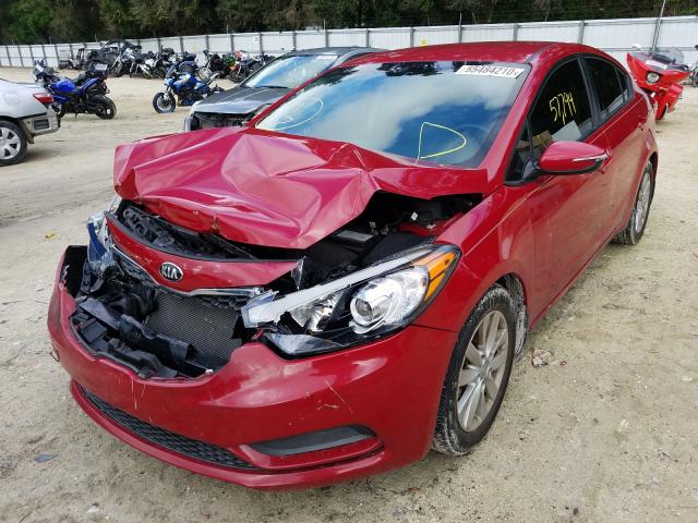 Photo 1 VIN: KNAFX4A6XG5469851 - KIA FORTE LX 