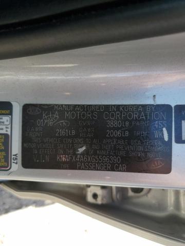 Photo 11 VIN: KNAFX4A6XG5596390 - KIA FORTE 