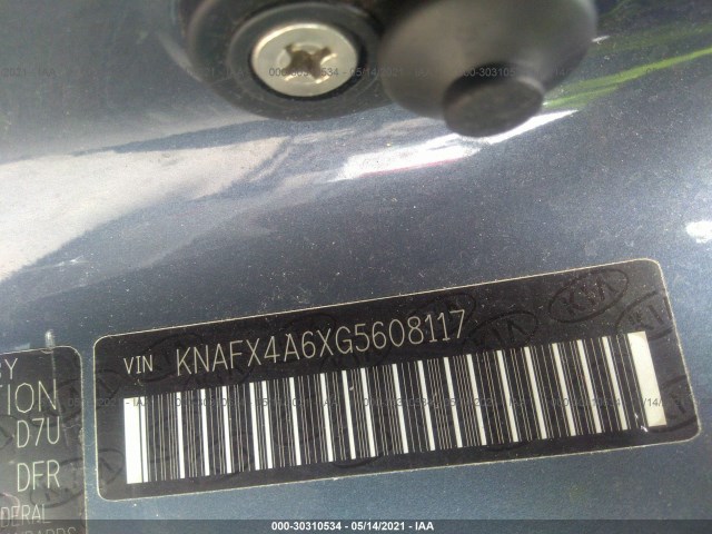 Photo 8 VIN: KNAFX4A6XG5608117 - KIA FORTE 