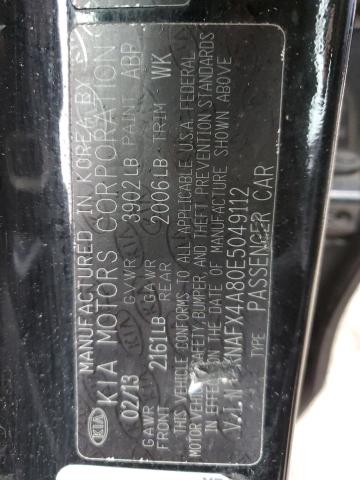 Photo 11 VIN: KNAFX4A80E5049112 - KIA FORTE EX 