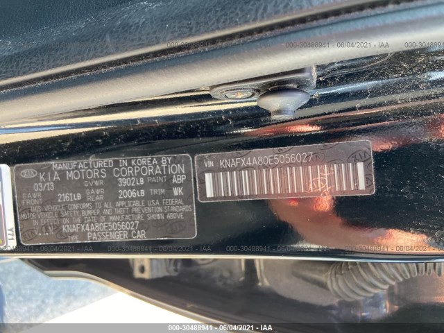 Photo 8 VIN: KNAFX4A80E5056027 - KIA FORTE 