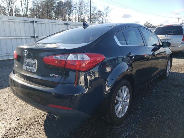 Photo 3 VIN: KNAFX4A80E5056626 - KIA FORTE EX 