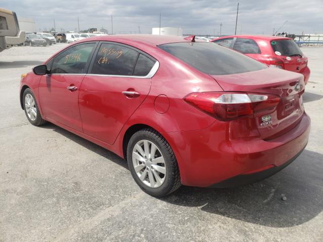 Photo 2 VIN: KNAFX4A80E5086676 - KIA FORTE EX 