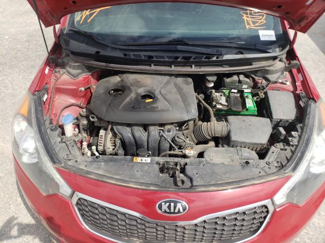 Photo 6 VIN: KNAFX4A80E5086676 - KIA FORTE EX 