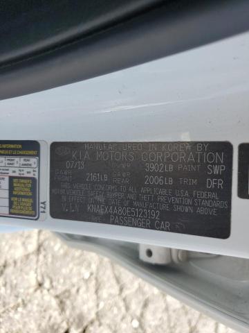 Photo 11 VIN: KNAFX4A80E5123192 - KIA FORTE 