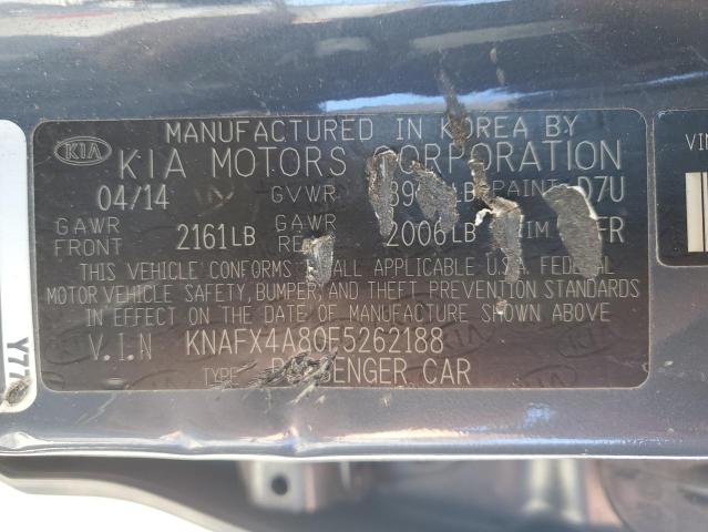 Photo 11 VIN: KNAFX4A80F5262188 - KIA FORTE EX 