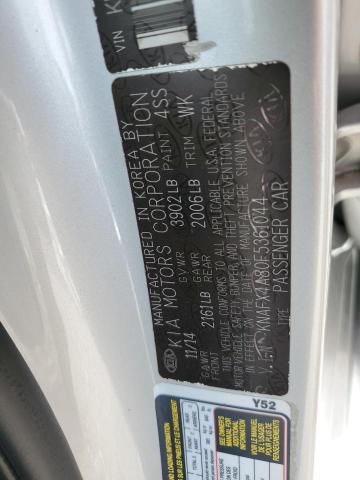 Photo 11 VIN: KNAFX4A80F5361044 - KIA FORTE EX 