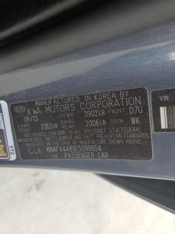 Photo 9 VIN: KNAFX4A81E5099954 - KIA FORTE EX 