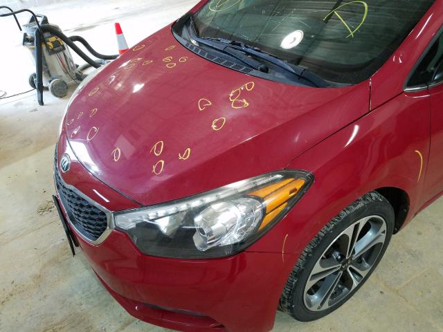 Photo 8 VIN: KNAFX4A82E5074786 - KIA FORTE 