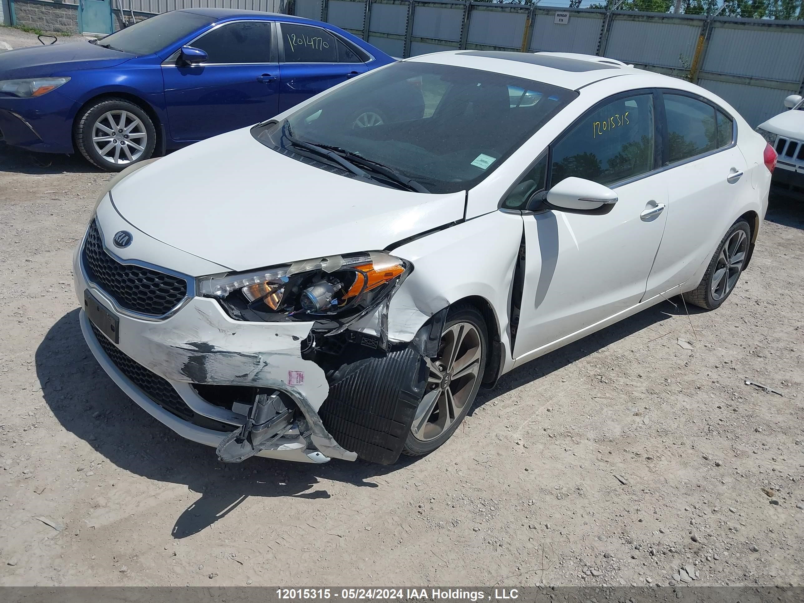 Photo 1 VIN: KNAFX4A82E5111450 - KIA FORTE 