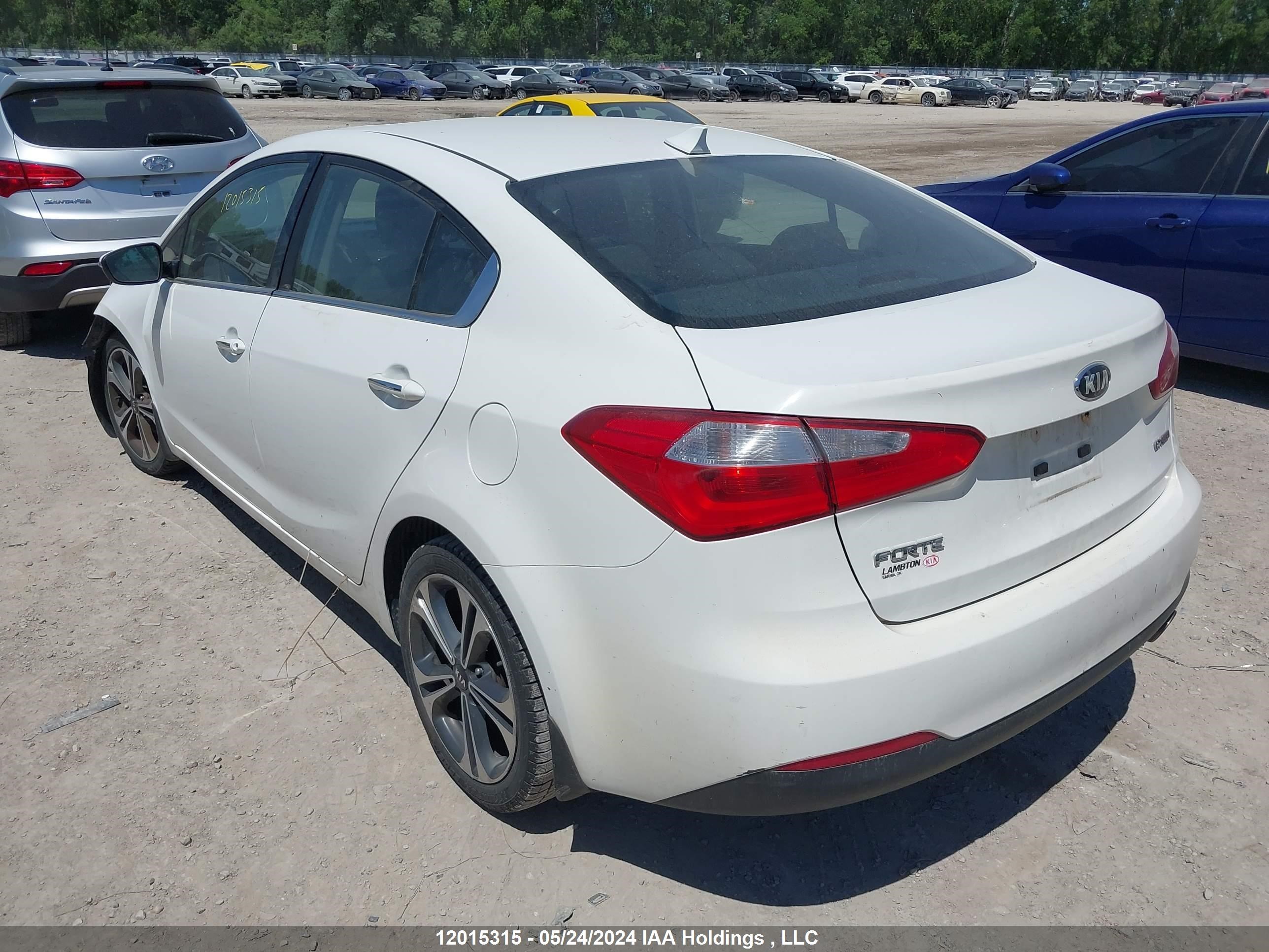 Photo 2 VIN: KNAFX4A82E5111450 - KIA FORTE 