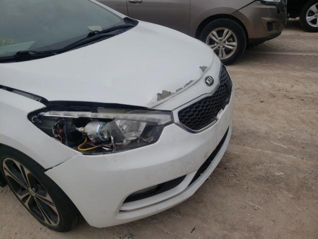 Photo 8 VIN: KNAFX4A83E5099695 - KIA FORTE EX 