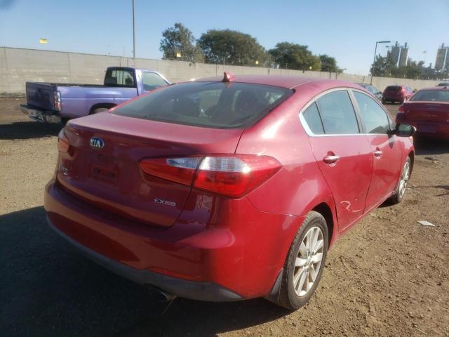 Photo 3 VIN: KNAFX4A83E5164870 - KIA FORTE EX 