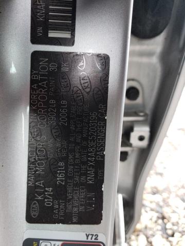 Photo 9 VIN: KNAFX4A83E5203196 - KIA FORTE EX 