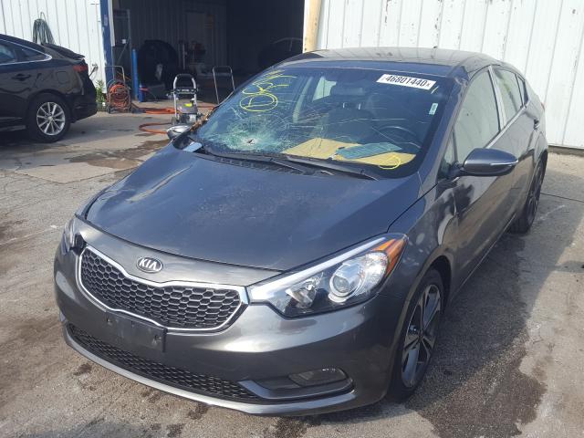 Photo 1 VIN: KNAFX4A84E5077897 - KIA FORTE EX 