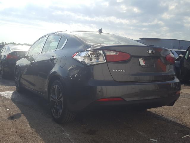 Photo 2 VIN: KNAFX4A84E5077897 - KIA FORTE EX 