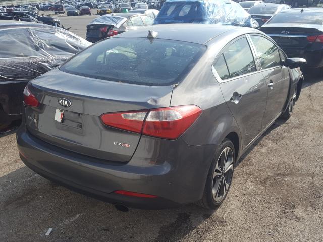 Photo 3 VIN: KNAFX4A84E5077897 - KIA FORTE EX 