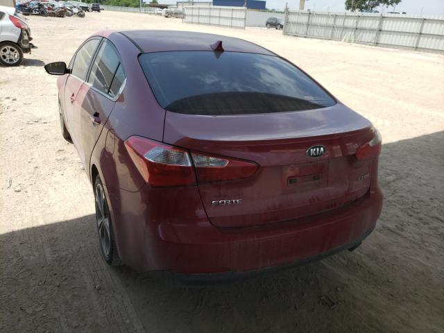 Photo 2 VIN: KNAFX4A84E5084641 - KIA FORTE EX 