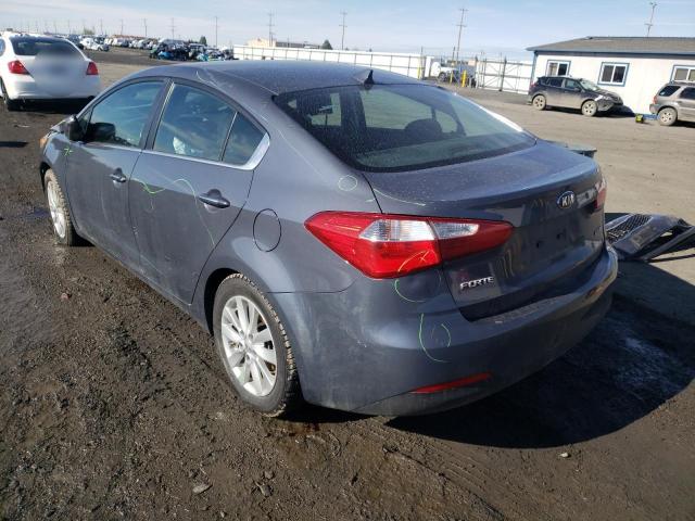 Photo 2 VIN: KNAFX4A84E5091413 - KIA FORTE EX 