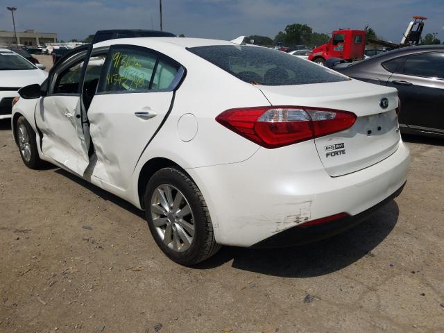 Photo 2 VIN: KNAFX4A84E5114849 - KIA FORTE EX 