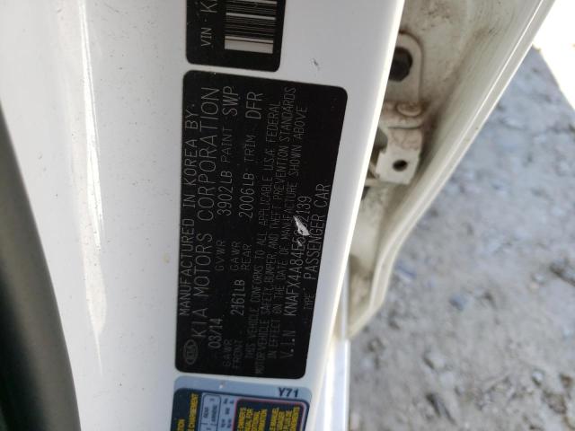 Photo 12 VIN: KNAFX4A84E5232139 - KIA FORTE EX 