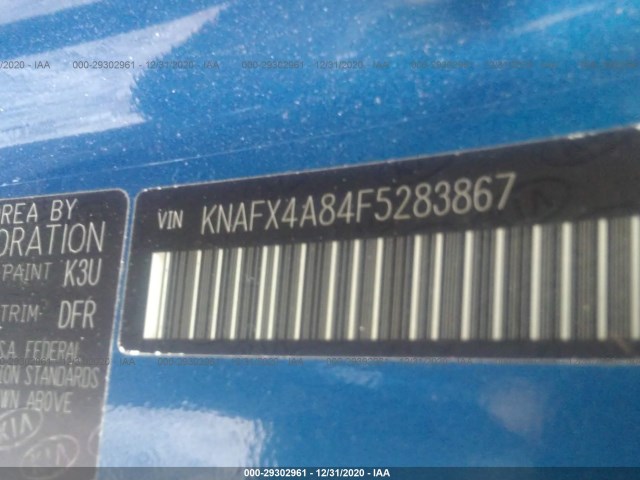 Photo 8 VIN: KNAFX4A84F5283867 - KIA FORTE 