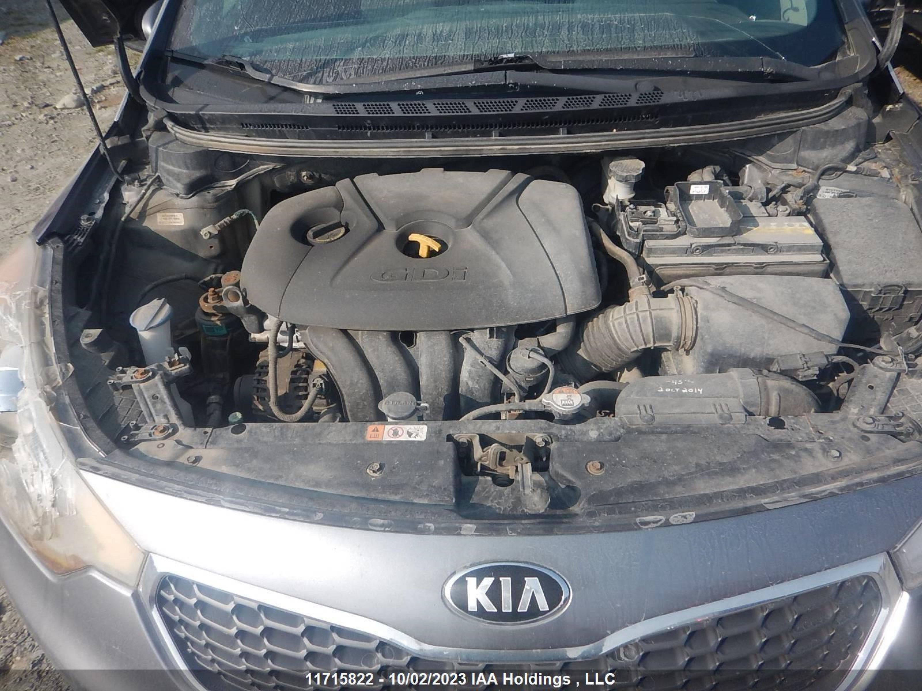 Photo 10 VIN: KNAFX4A84F5300389 - KIA FORTE 