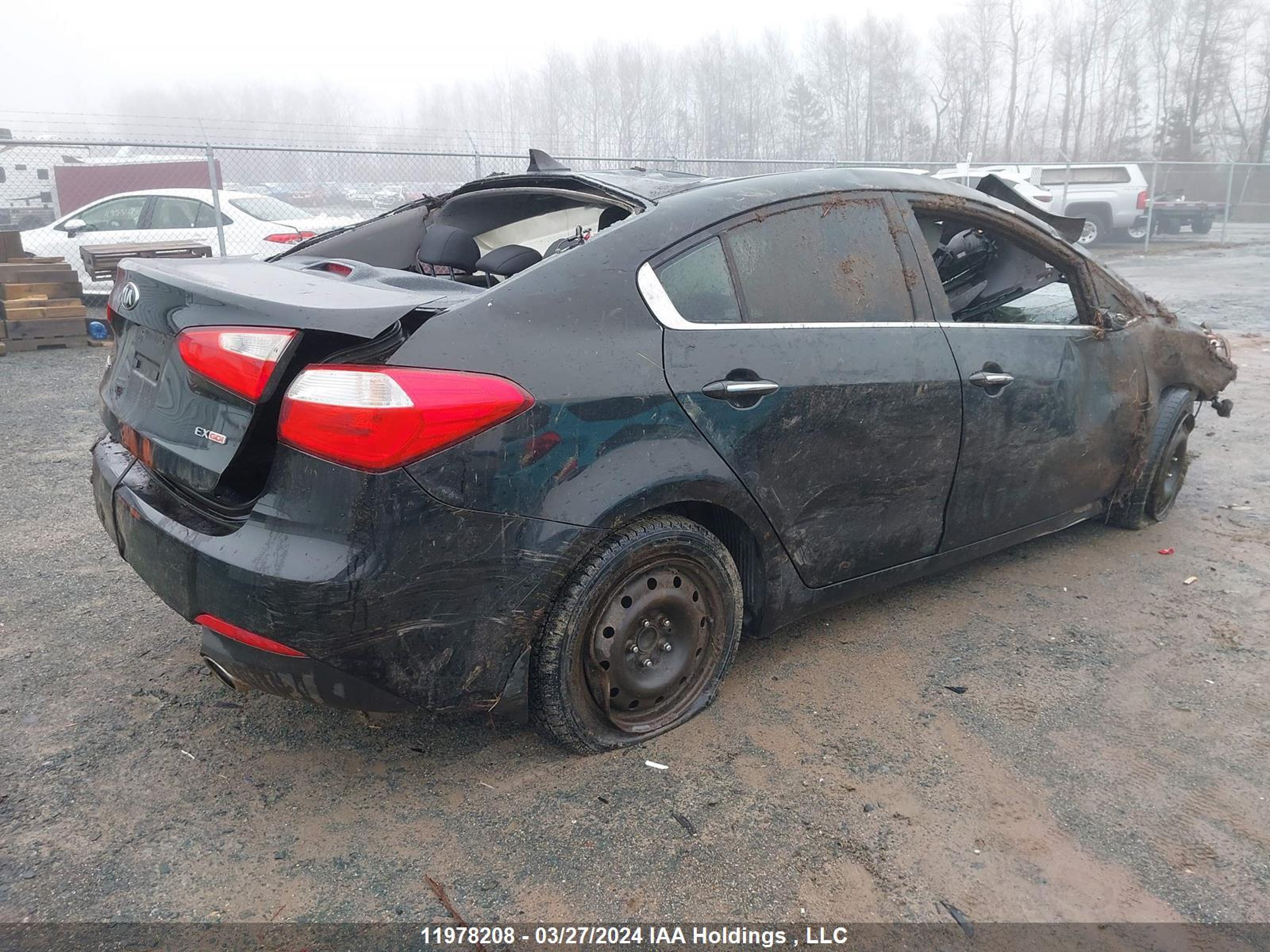 Photo 3 VIN: KNAFX4A85E5170489 - KIA FORTE 