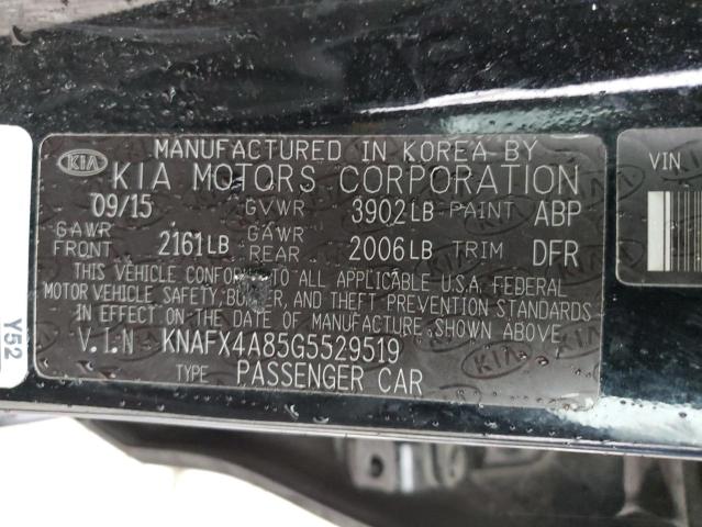 Photo 11 VIN: KNAFX4A85G5529519 - KIA FORTE 