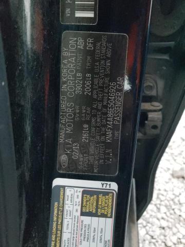 Photo 11 VIN: KNAFX4A86E5046926 - KIA FORTE EX 