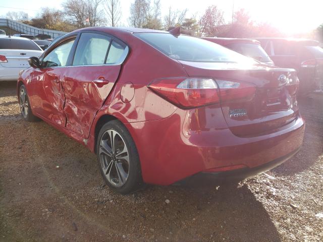 Photo 2 VIN: KNAFX4A86E5074788 - KIA FORTE EX 