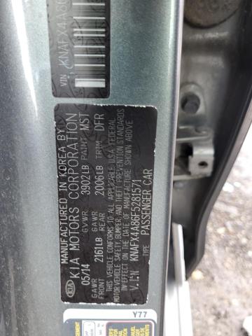 Photo 11 VIN: KNAFX4A86F5281571 - KIA FORTE 