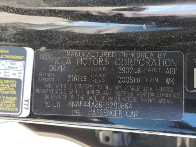 Photo 11 VIN: KNAFX4A86F5289864 - KIA FORTE 