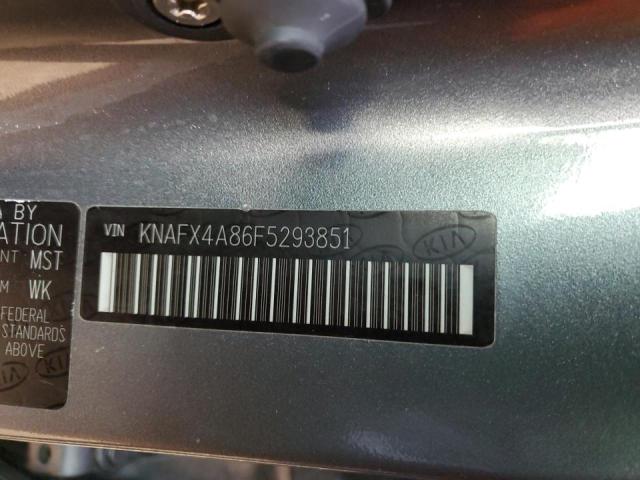 Photo 12 VIN: KNAFX4A86F5293851 - KIA FORTE EX 