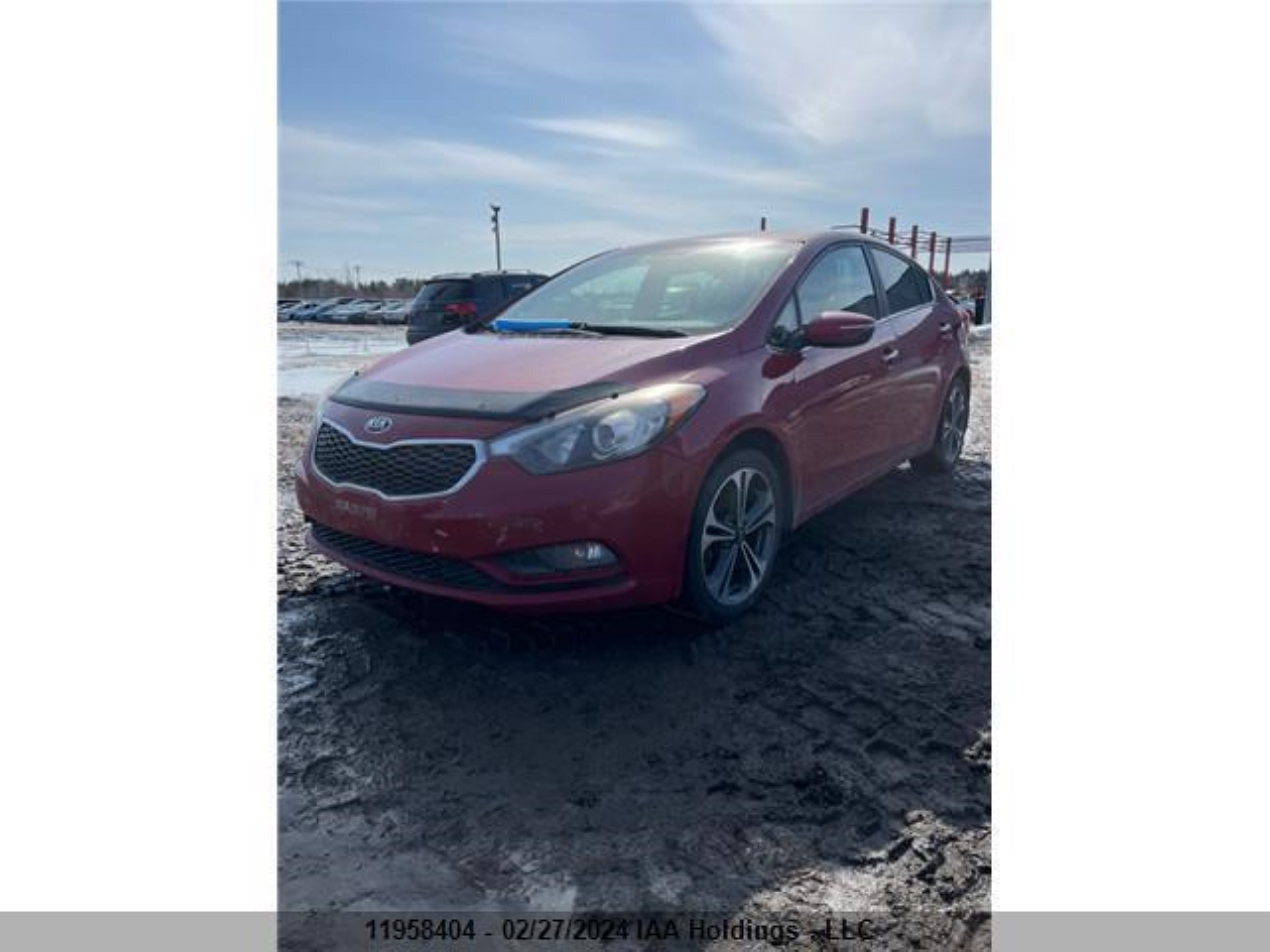 Photo 1 VIN: KNAFX4A86F5309854 - KIA FORTE 