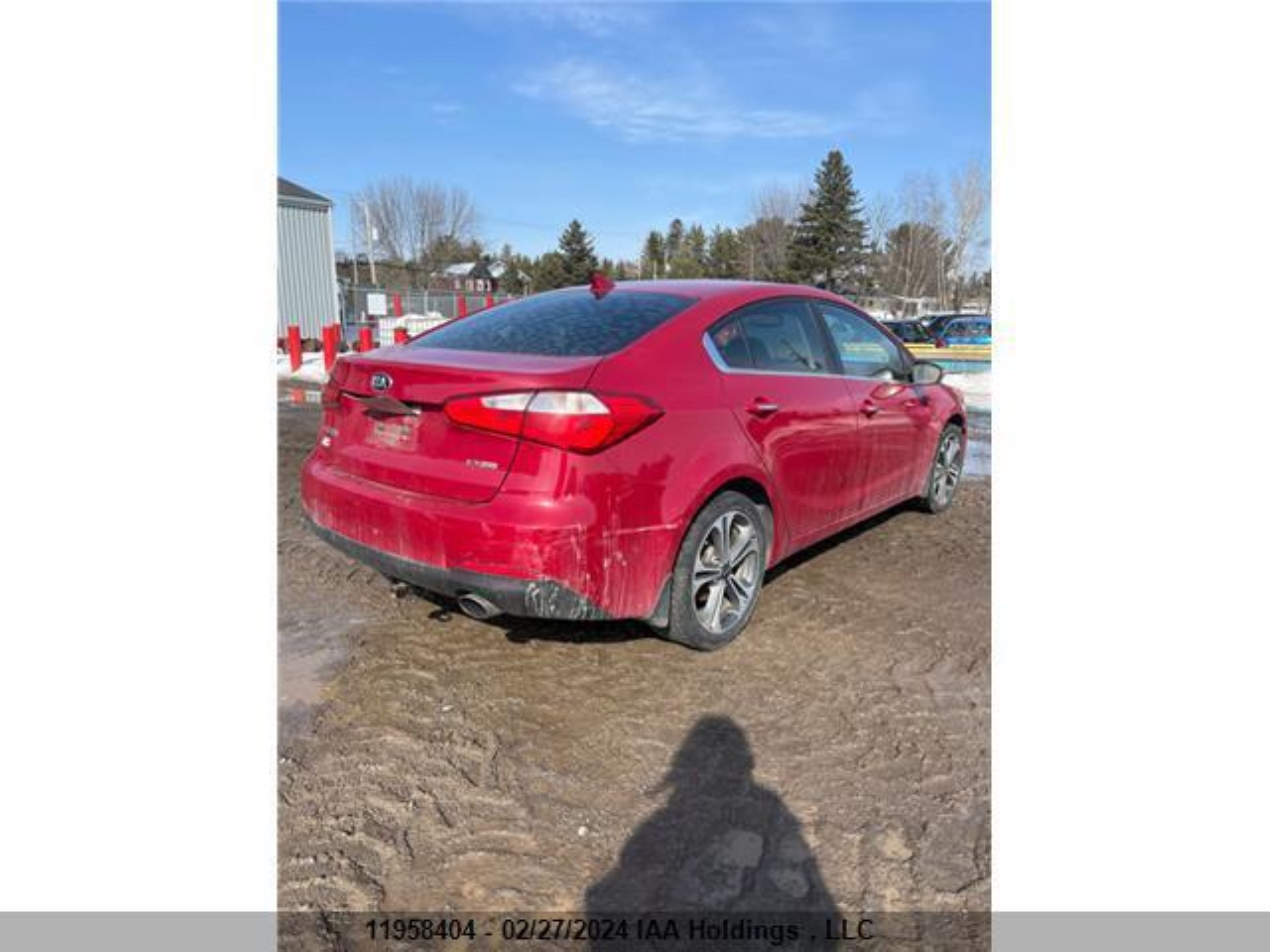 Photo 3 VIN: KNAFX4A86F5309854 - KIA FORTE 