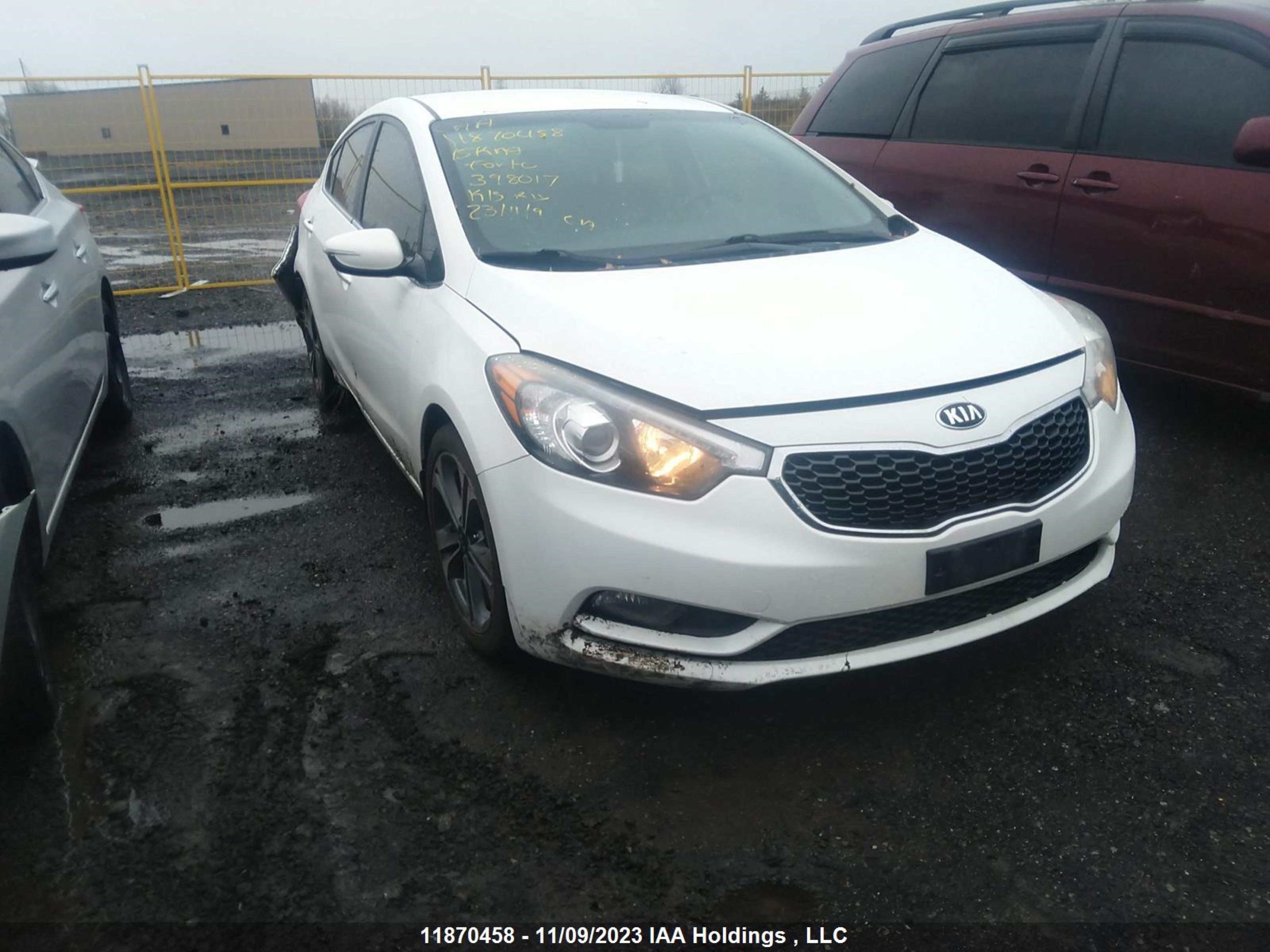 Photo 0 VIN: KNAFX4A86F5398017 - KIA FORTE 