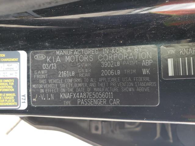 Photo 12 VIN: KNAFX4A87E5056011 - KIA FORTE EX 