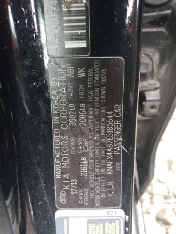 Photo 11 VIN: KNAFX4A87E5185544 - KIA FORTE EX 