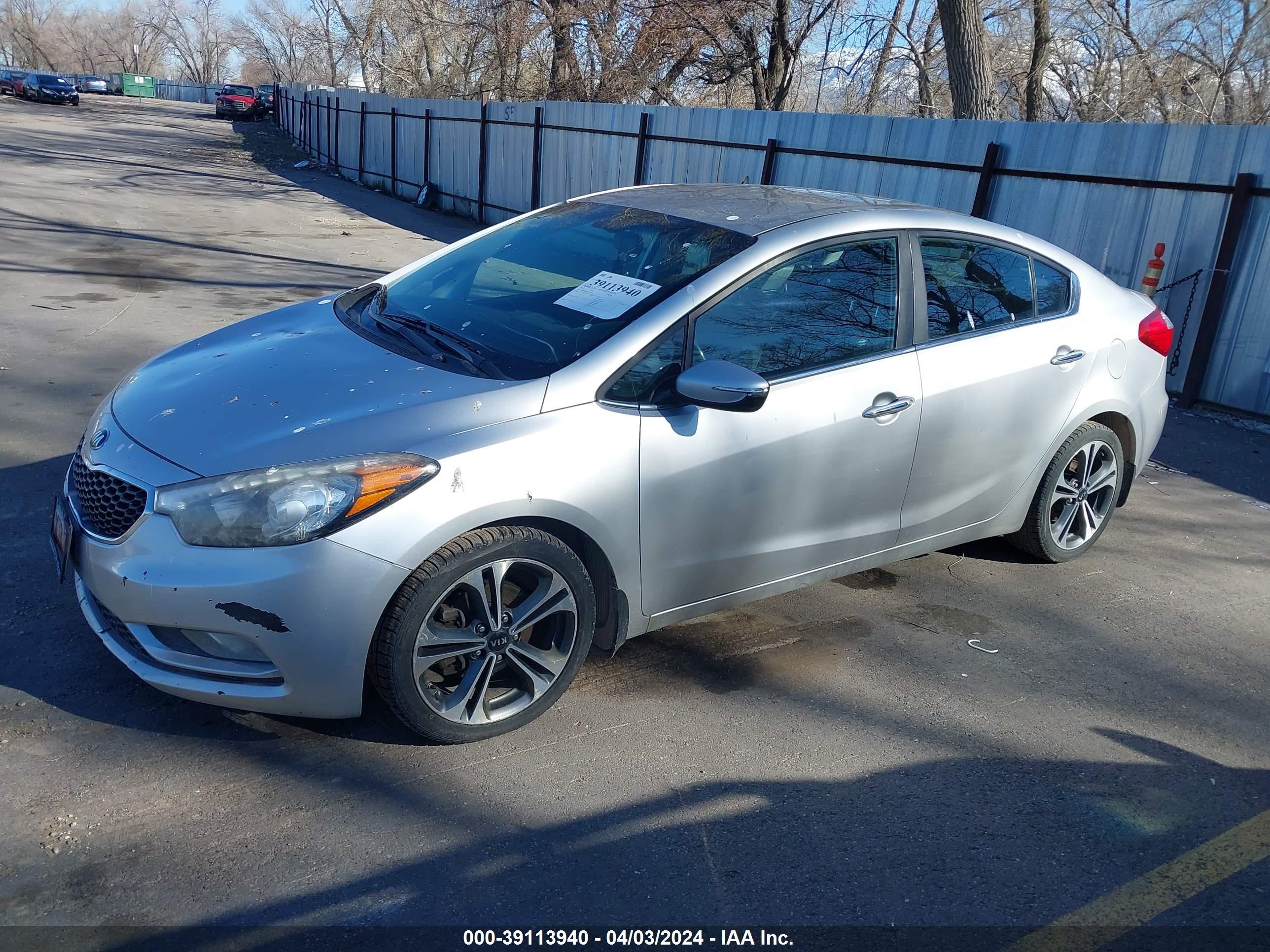 Photo 1 VIN: KNAFX4A87F5305392 - KIA FORTE 