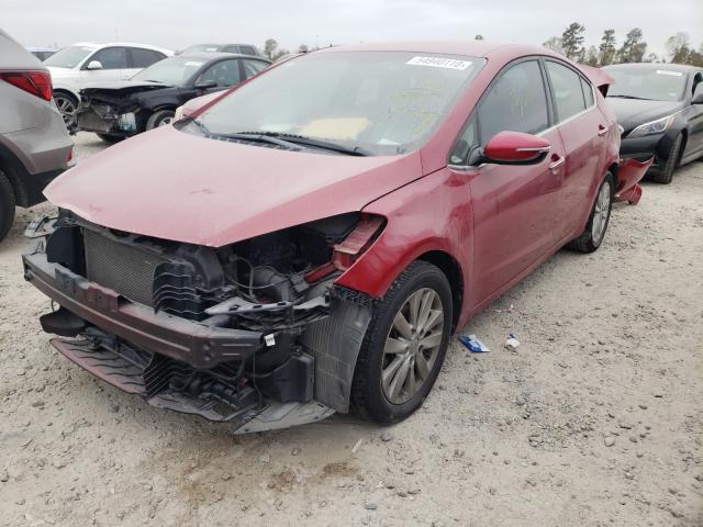 Photo 1 VIN: KNAFX4A88E5047608 - KIA FORTE EX 