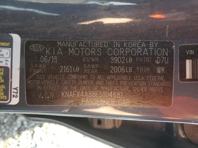 Photo 11 VIN: KNAFX4A88E5104681 - KIA FORTE EX 