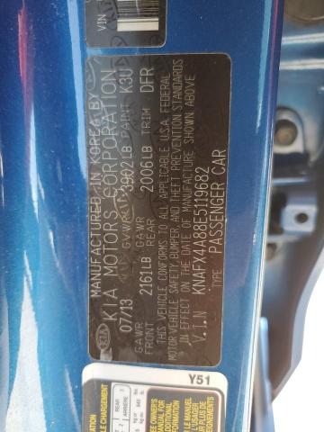 Photo 11 VIN: KNAFX4A88E5119682 - KIA FORTE EX 