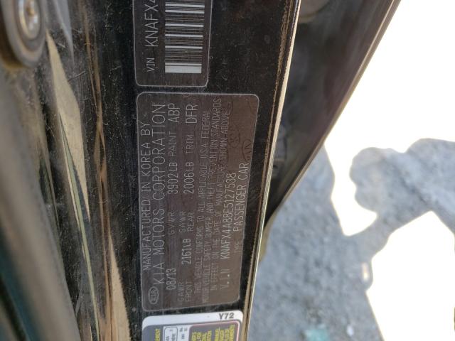 Photo 9 VIN: KNAFX4A88E5127538 - KIA FORTE EX 