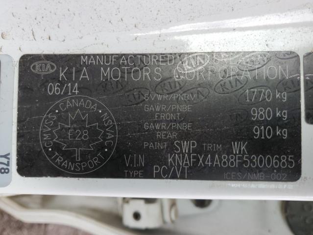 Photo 11 VIN: KNAFX4A88F5300685 - KIA FORTE EX 